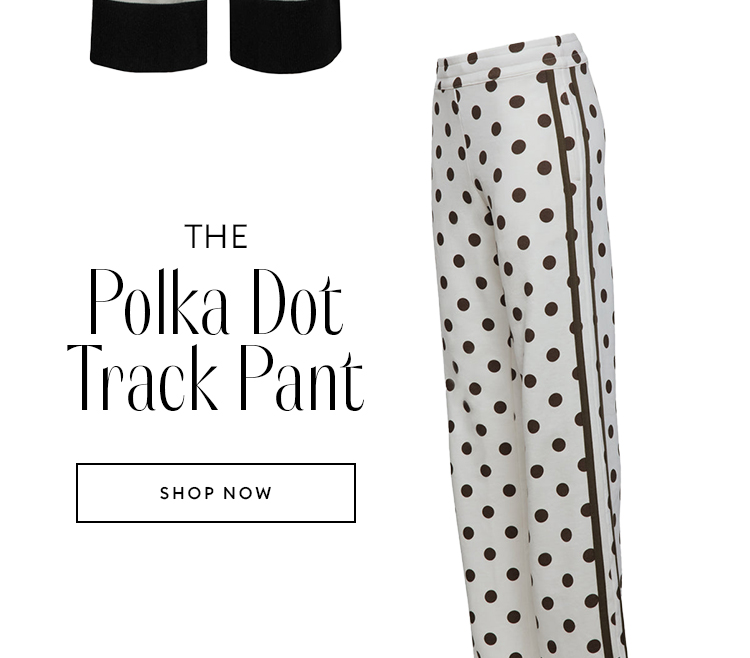 The Polka Dot Track Pant - SHOP NOW