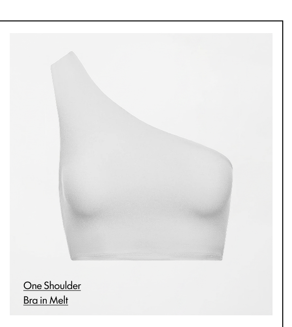 One Shoulder Bra in Melt