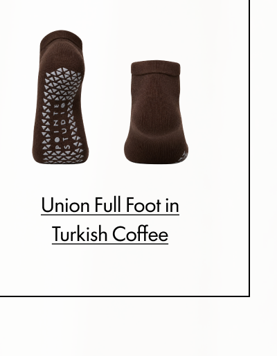 Union Full Foot in Turkish Coffee
