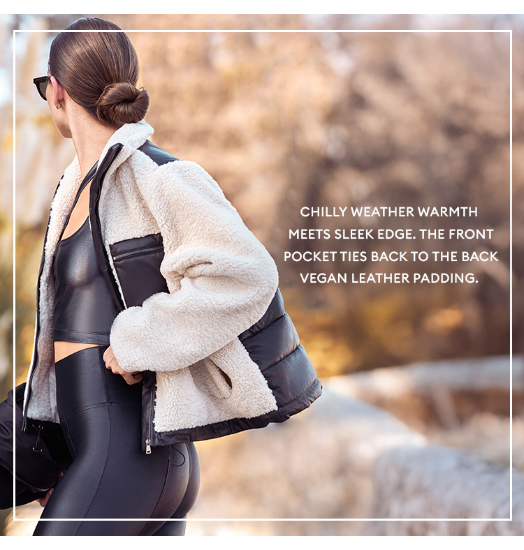 New Silhouette - THE SHERPA BOMBER - SHOP NOW