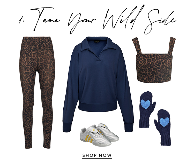Chic in NAVY, featuring our brand new Johnny Collar Sweatshirt - SHOP NOW