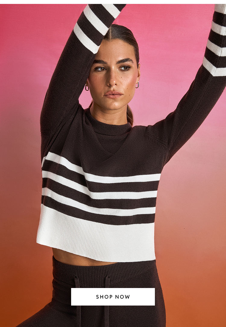 The Striped Sweater Set - SHOP NOW