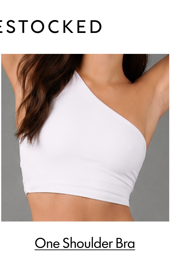 One Shoulder Bra
