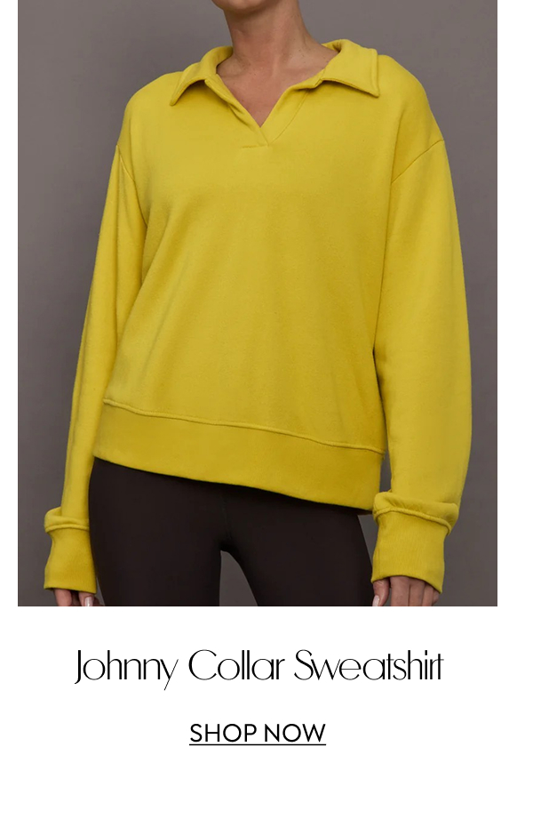 Johnny Collar Sweatshirt SHOP NOW