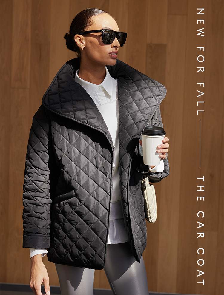 NEW IN CARBON38: The Car Coat. Shop now
