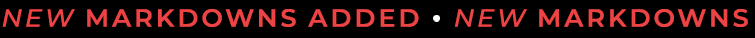 New Markdowns