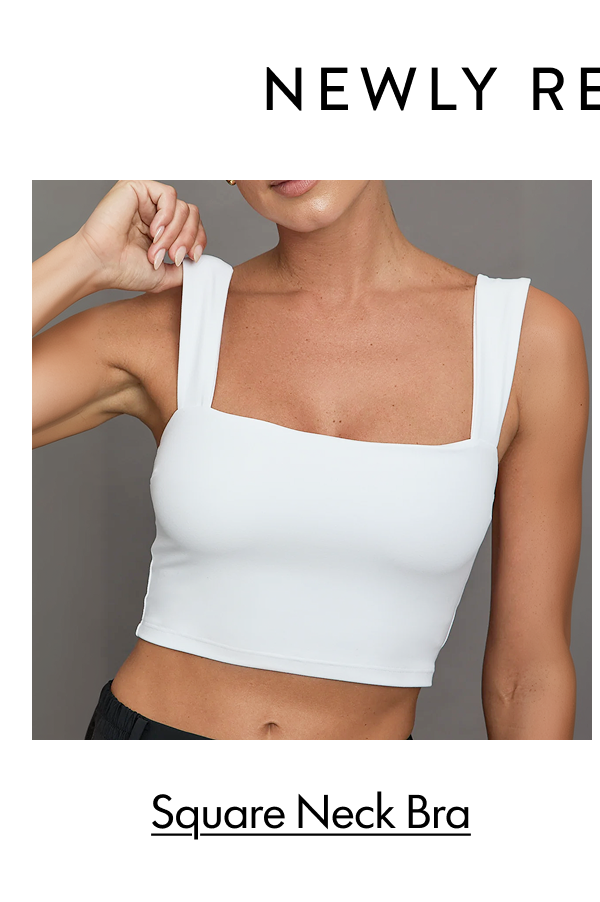 Newly Restocked Square Neck Bra