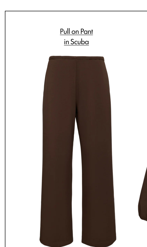 Pull on Pant in Scuba