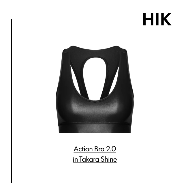 Hiking Action Bra 2.0 in Takara Shine