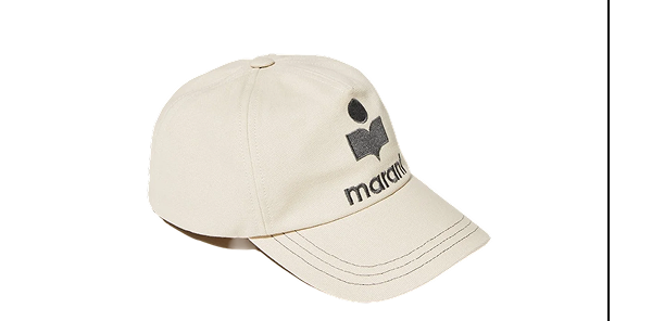 ISABEL MARANT TYRON LOGO BASEBALL CAP