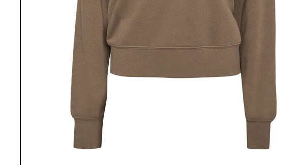 OFF SHOULDER SWEATSHIRT IN FRENCH TERRY