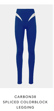 CARBON38 - Spliced Colorblock Legging
