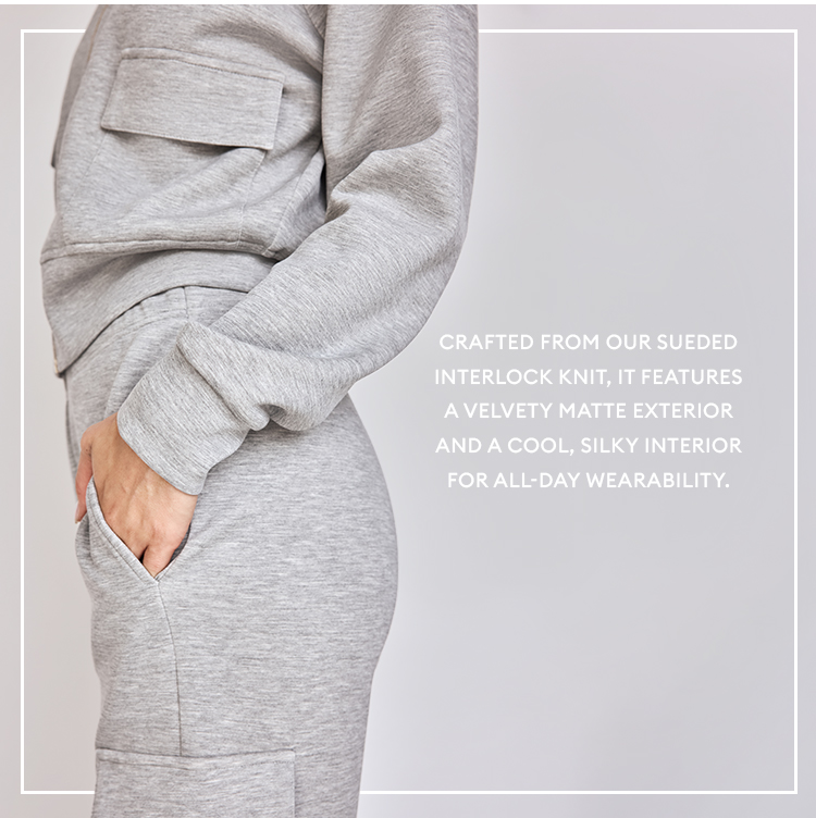 The Ultra Soft Bomber & Cargo Jogger - SHOP NOW