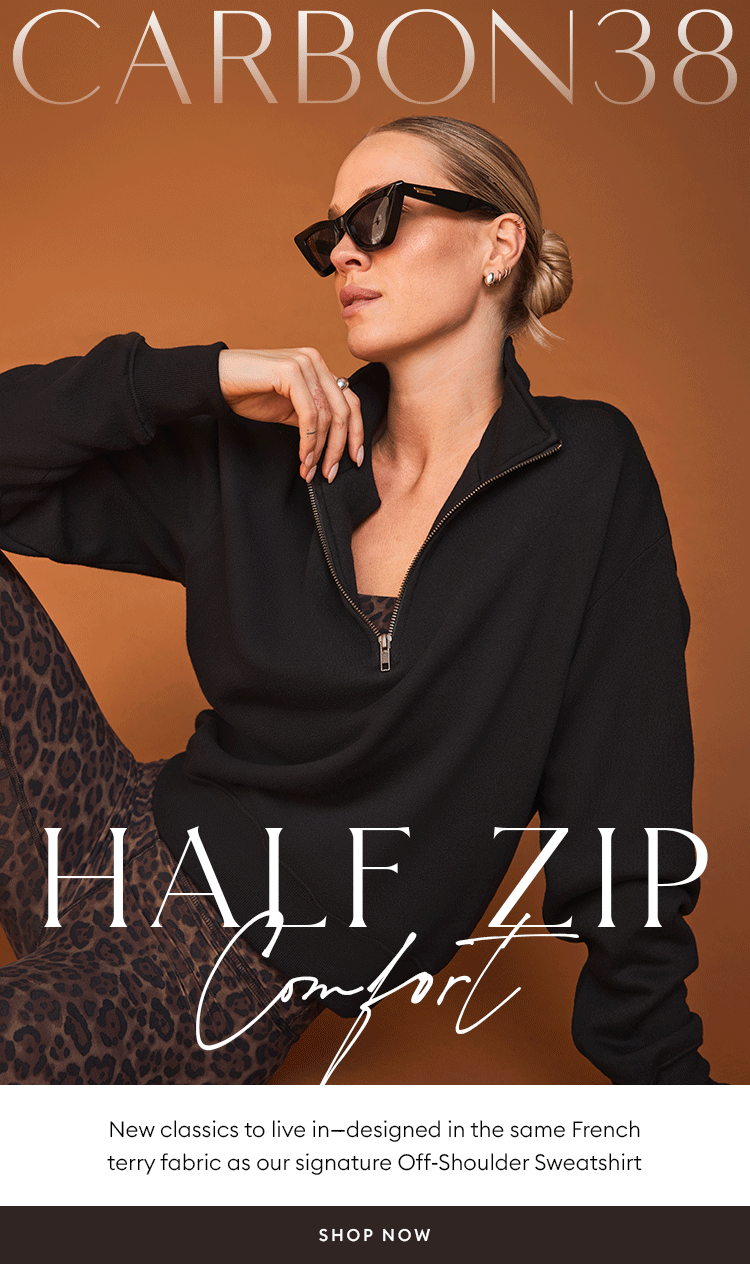 Half Zip Comfort - SHOP NOW