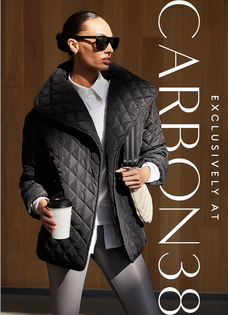 NEW IN CARBON38: The Car Coat. Shop now