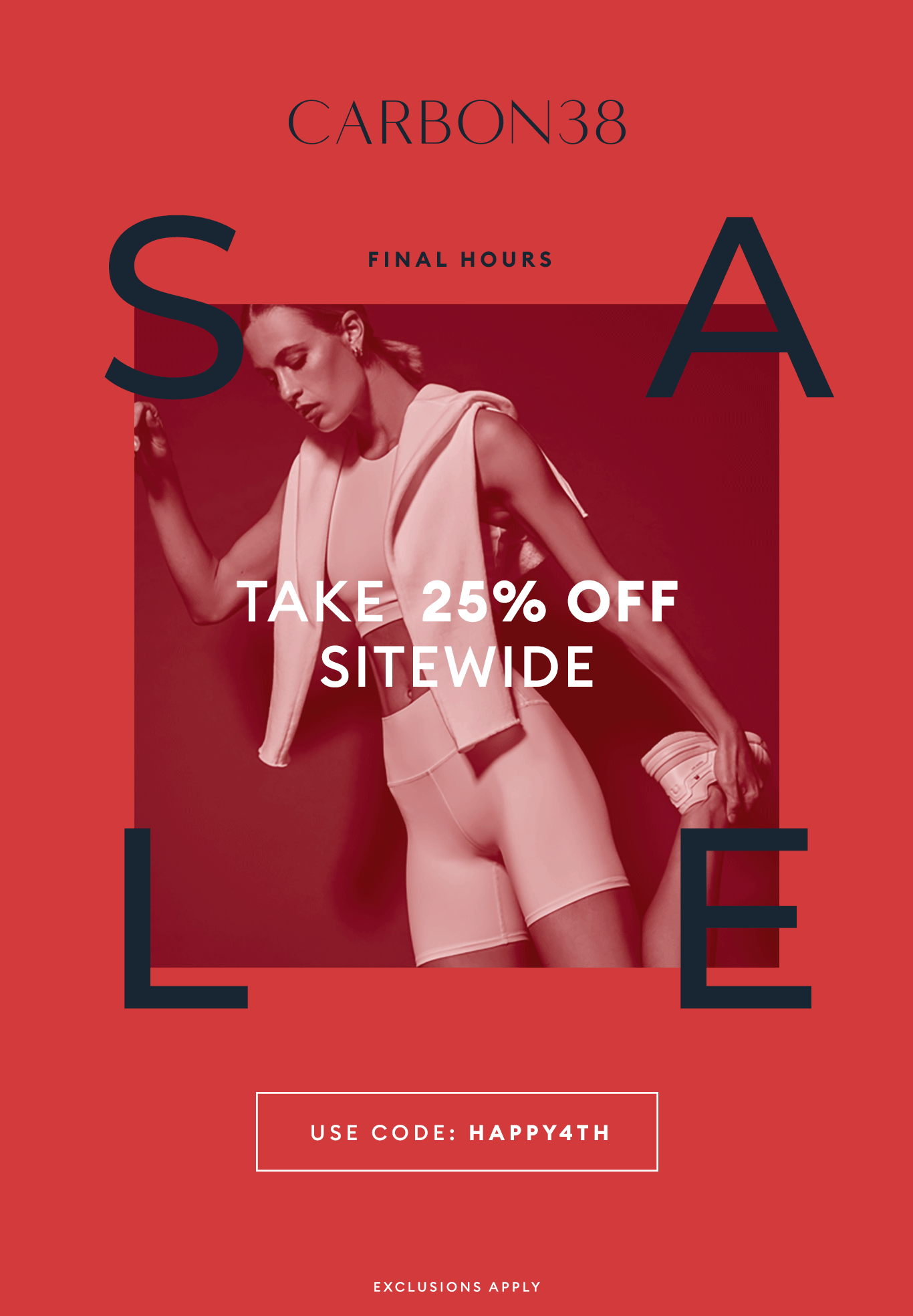 FINAL HOURS - 4th of July Event - Take 25% Off Sitewide - Shop Now