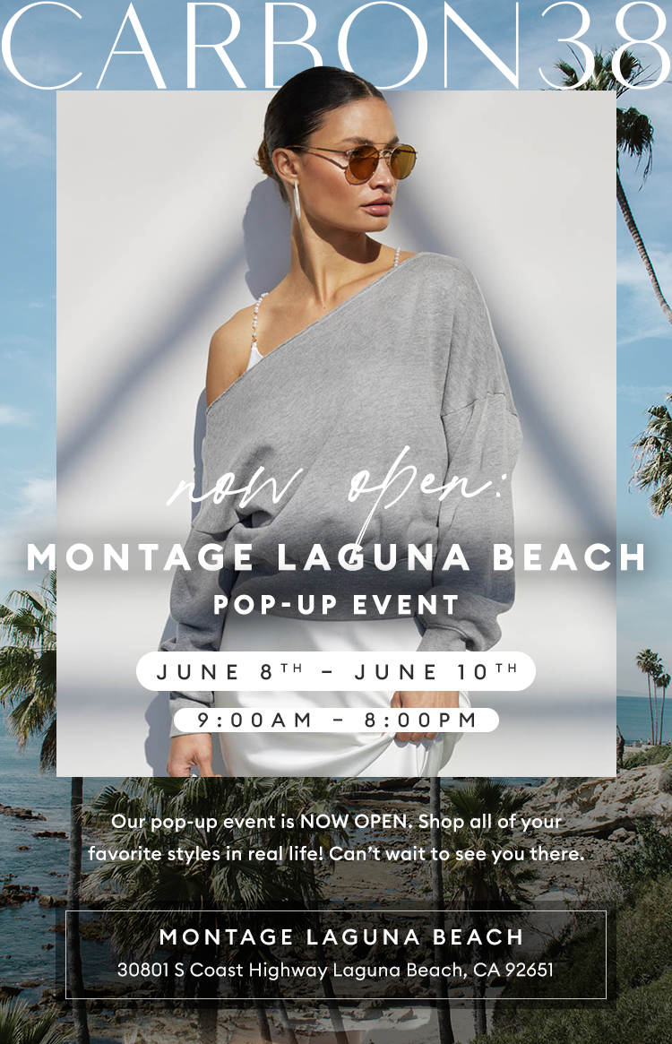 NOW OPEN: Montage Laguna Beach Pop Up Event