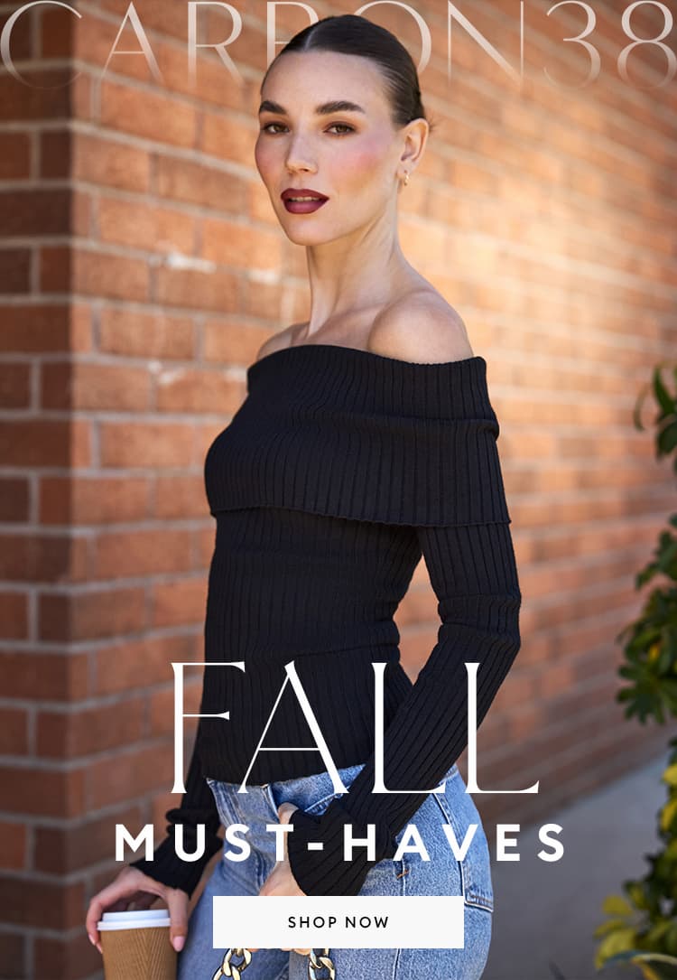 The CARBON38 Fall season must-haves - SHOP NOW