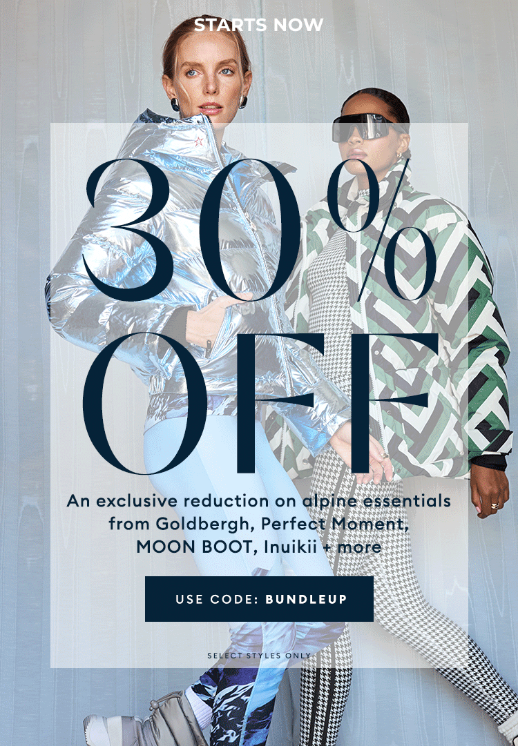 30% Off Select Styles Only - USE CODE: BUNDLEUP
