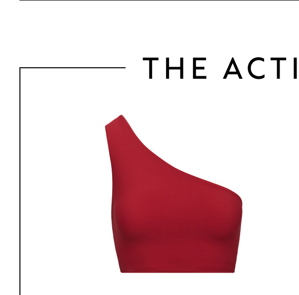 THE ACTIVE LOOK One Shoulder Bra in Melt