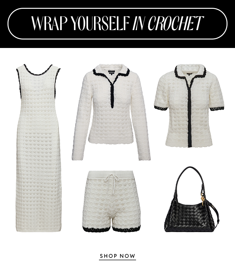 New Silhouette - The Crochet Long Sleeve - SHOP NOW