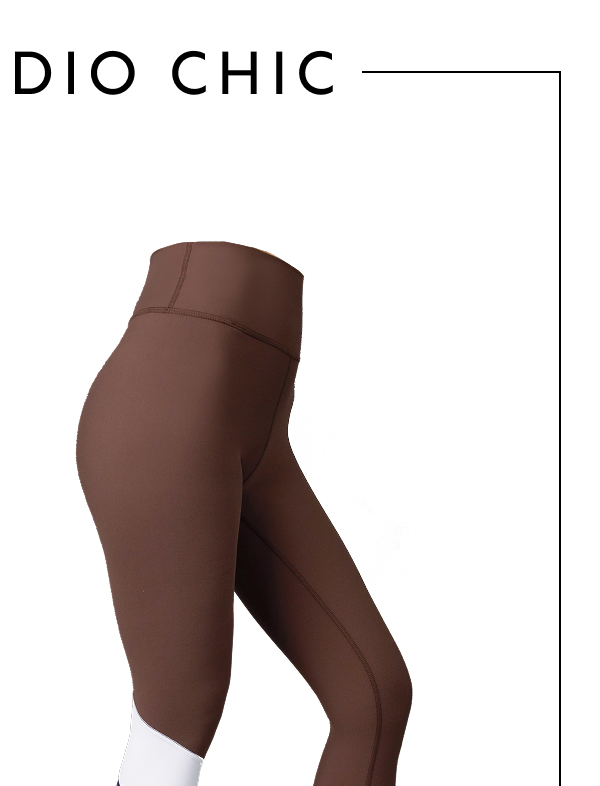 POST STUDIO CHIC Colorblock Legging in Melt