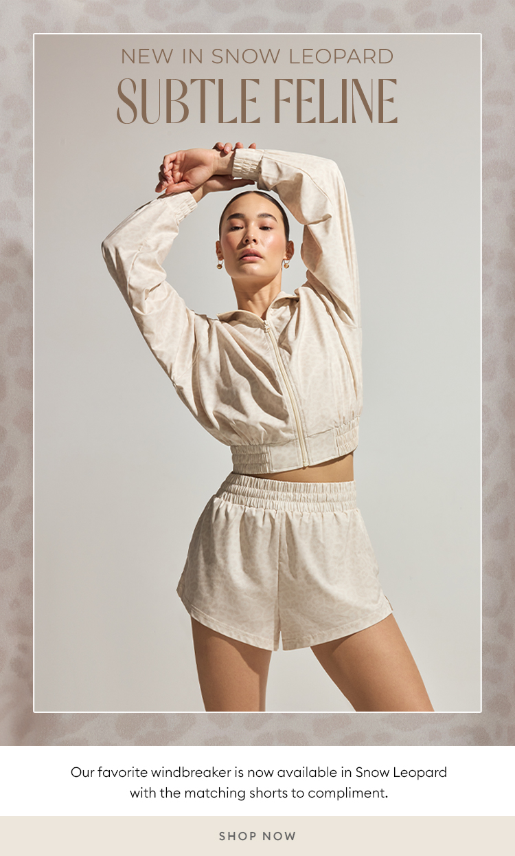 NEW IN SNOW LEOPARD - Subtle Feline - SHOP NOW