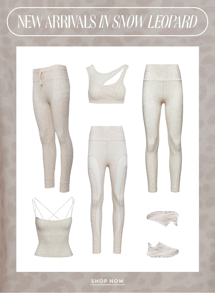 NEW SILHOUETTES IN - Snow Leopard - SHOP NOW