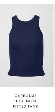 Carbon38 - High Neck Fitted Tank