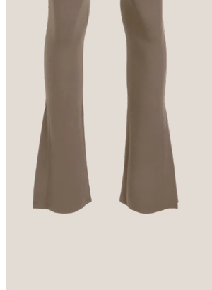 SPLIT BOOTCUT LEGGING IN CARIBOU MELT