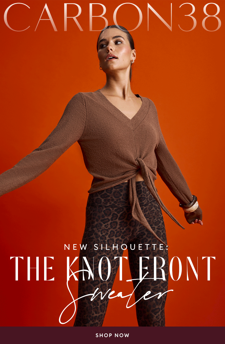 NEW SILHOUETTE - The Knot Front Sweater - SHOP NOW