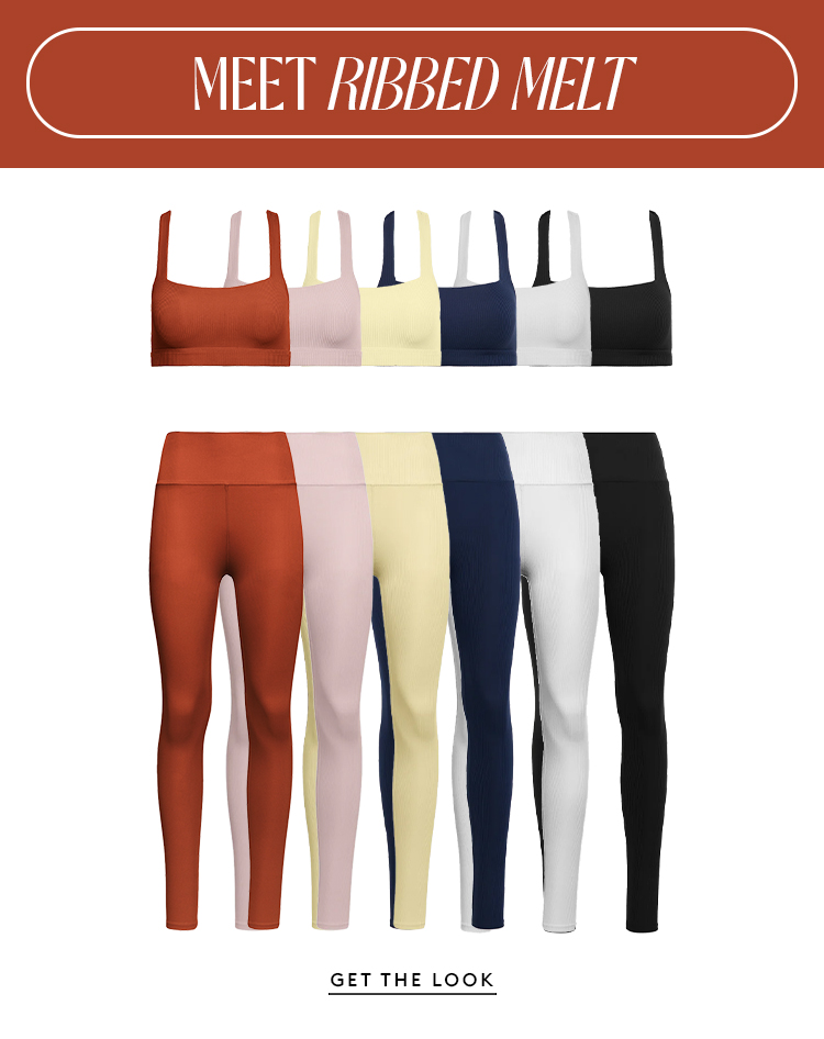 NEW COLOR DROP - Terracotta Ribbed Melt - SHOP NOW
