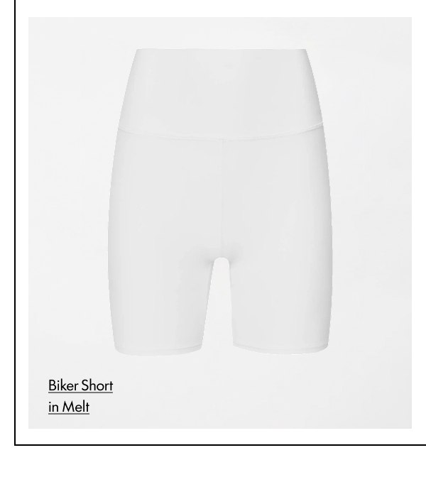 Biker Short in Melt