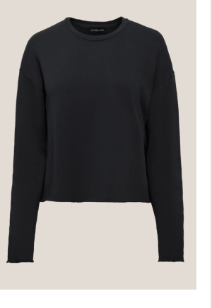 CREW NECK SWEATSHIRT IN FRENCH TERRY