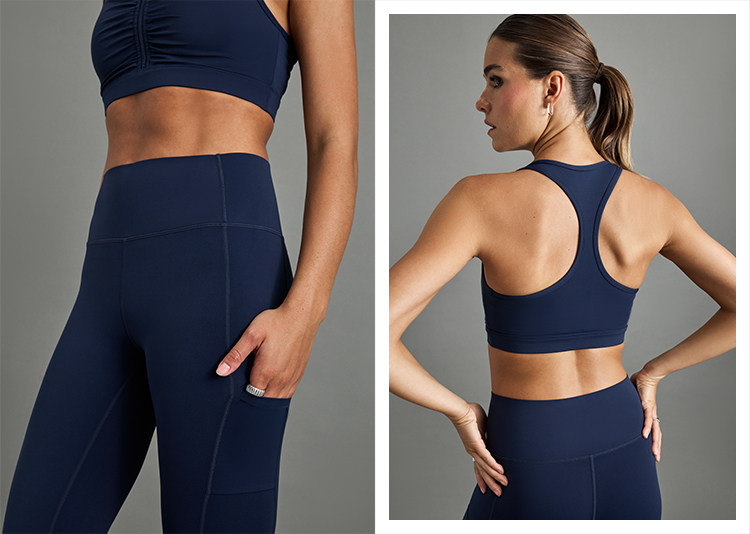NEW COLOR DROP - Diamond Compression in Navy - SHOP NOW