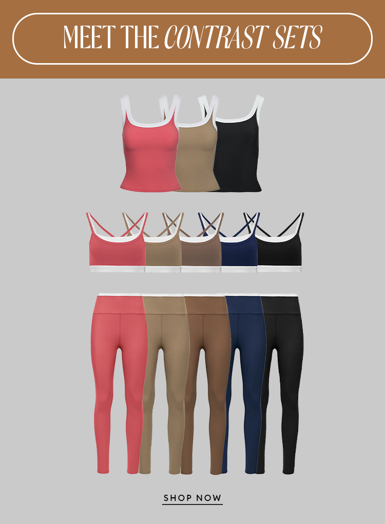 The Contrast Sets in Melt - SHOP NOW