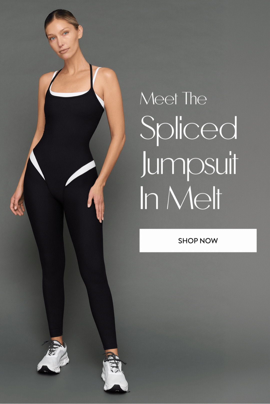 Meet The Spliced Jumpsuit In Melt