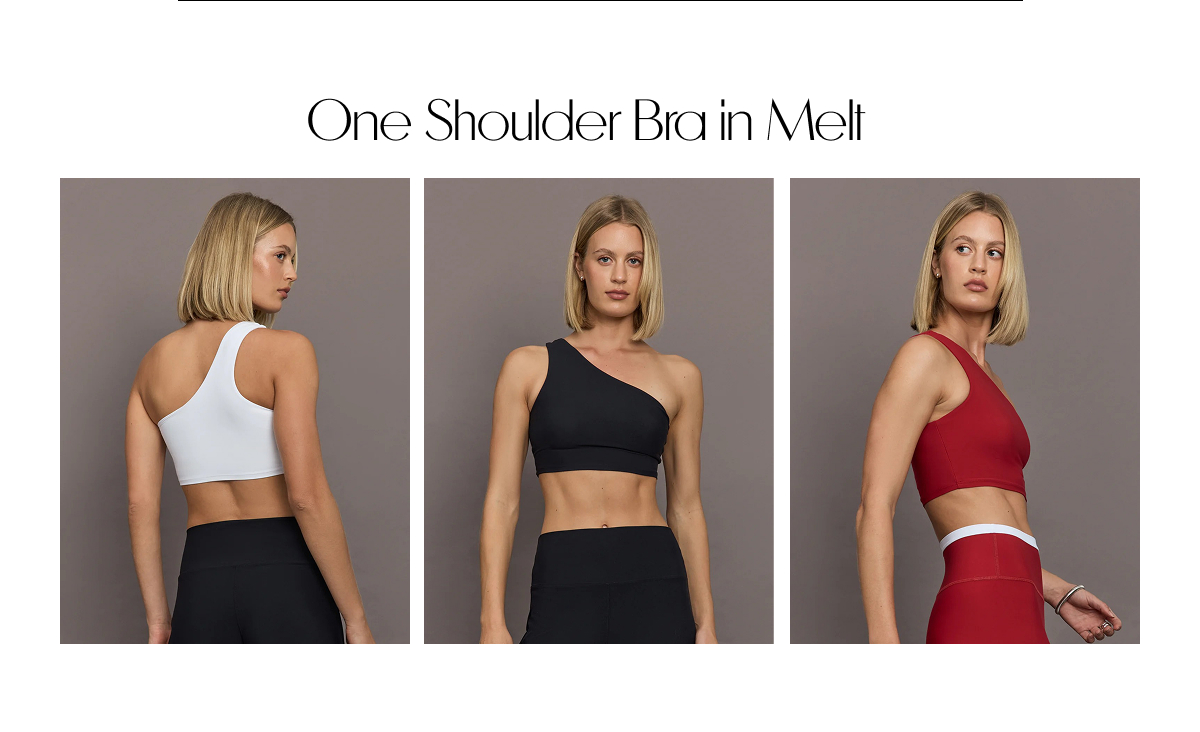 One Shoulder Bra in Melt