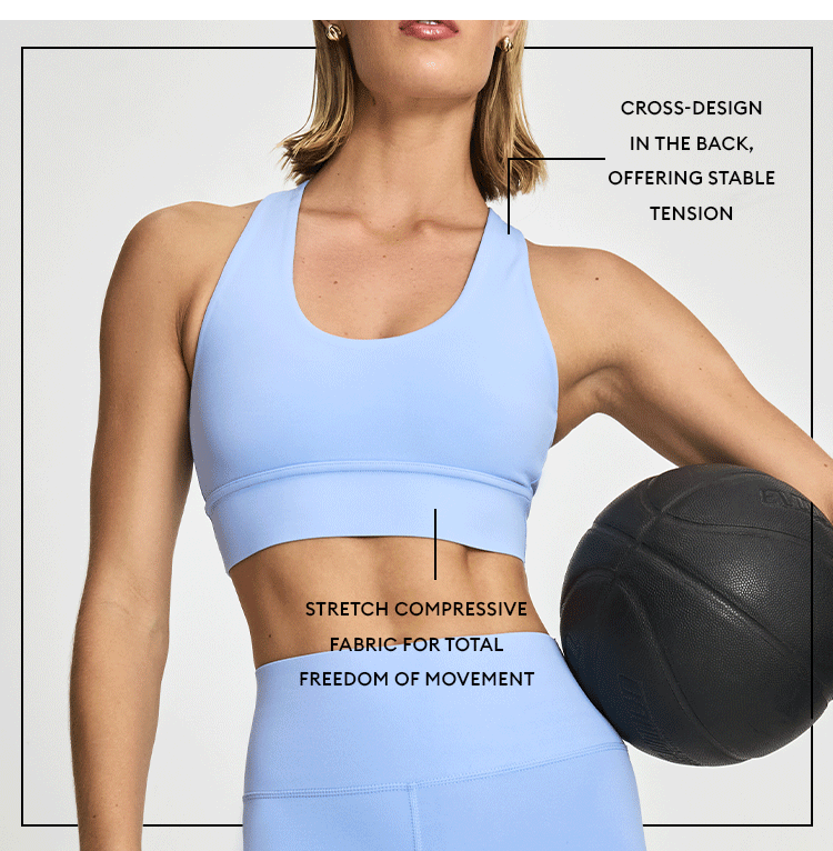 NEW IN DIAMOND COMPRESSION - The Support Bra - SHOP NOW