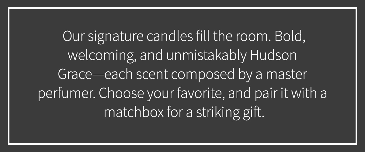 SCENTED CANDLES