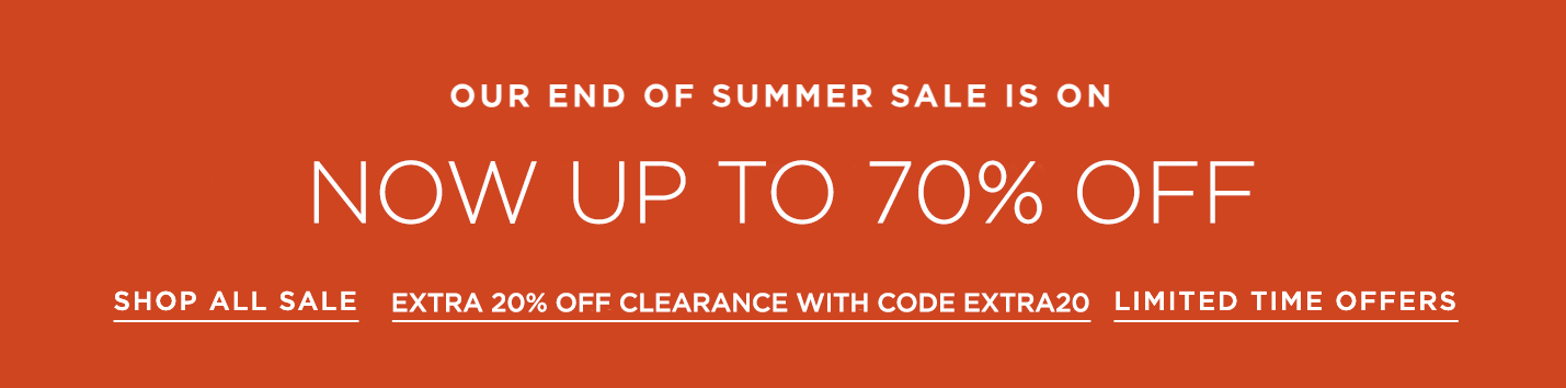 End of Summer Sale