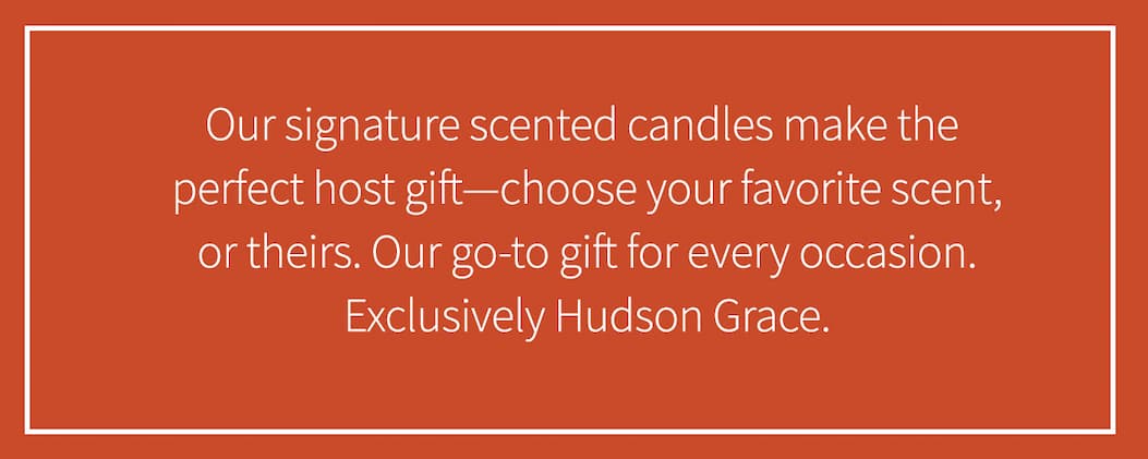 Hudson Grace Scened Candles