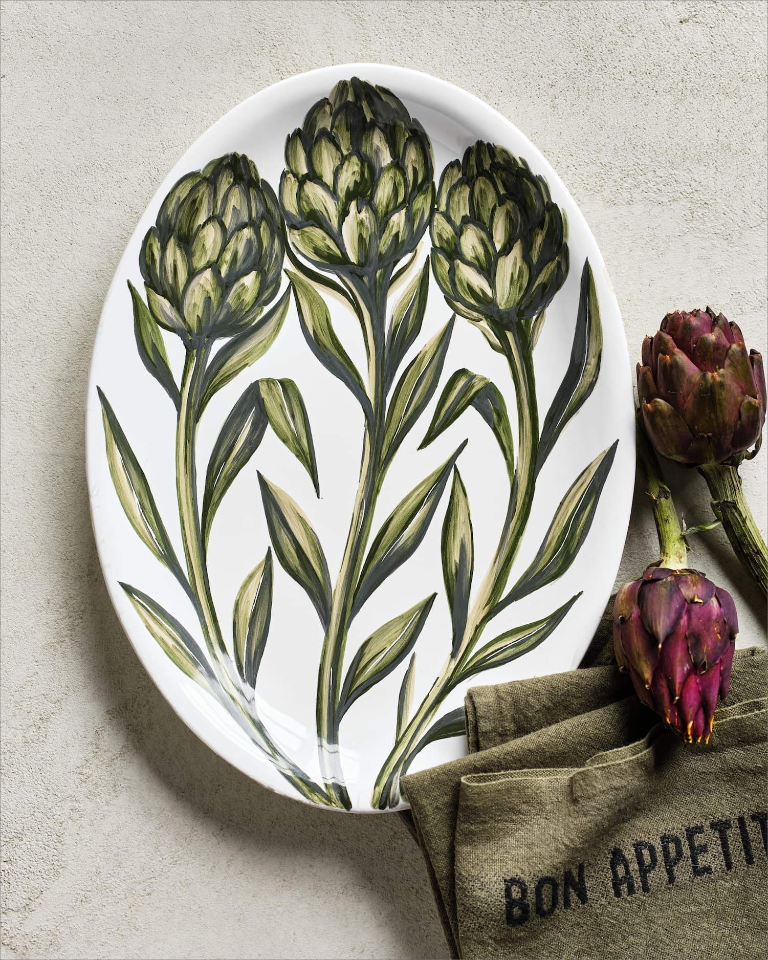 ARTICHOKE PLATTER