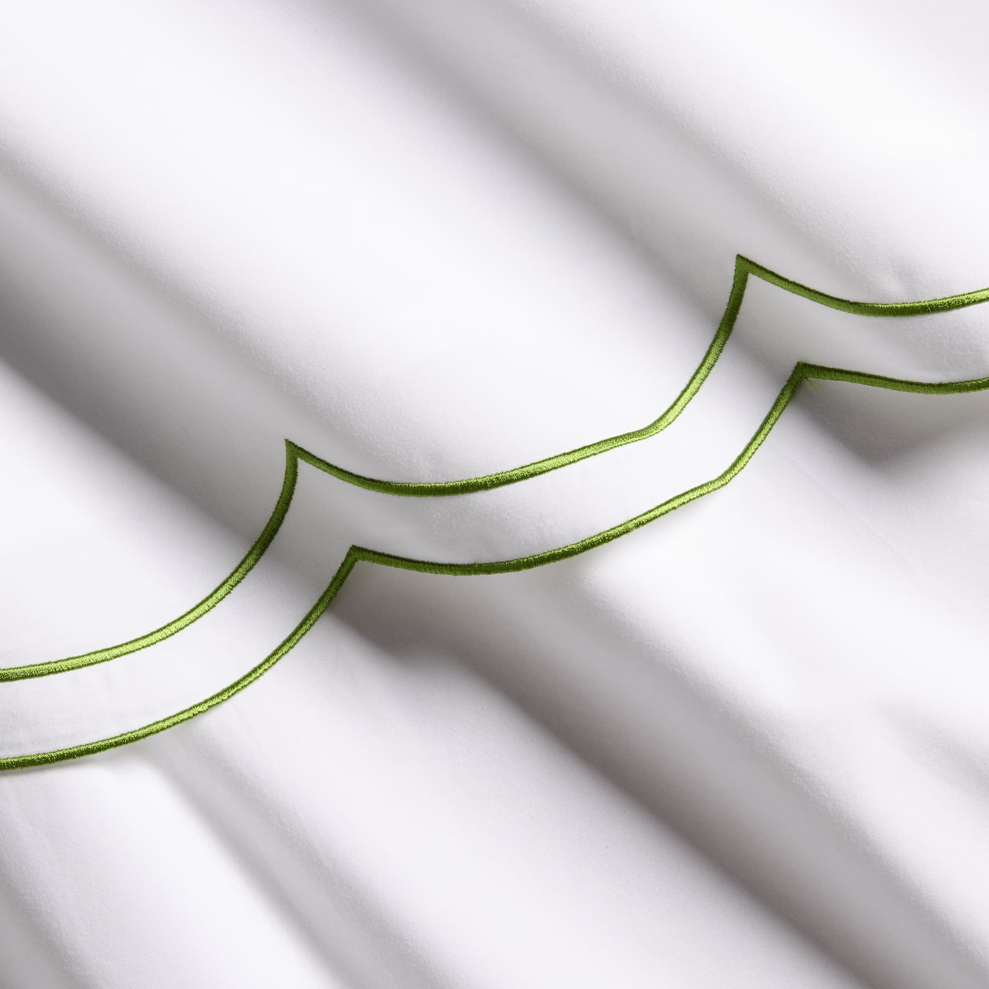 Embroidered Percale Bedding