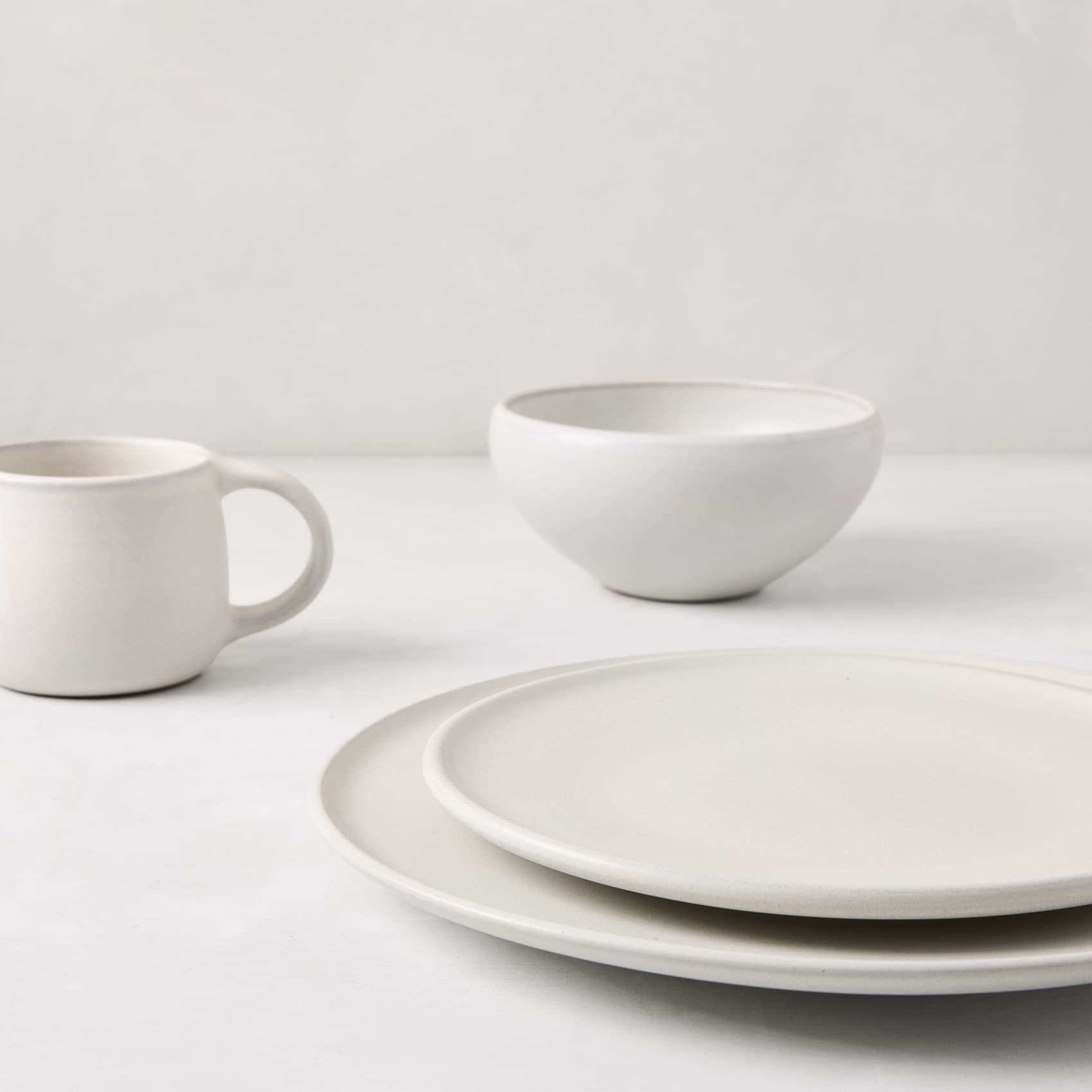 Matte White Dinnerware