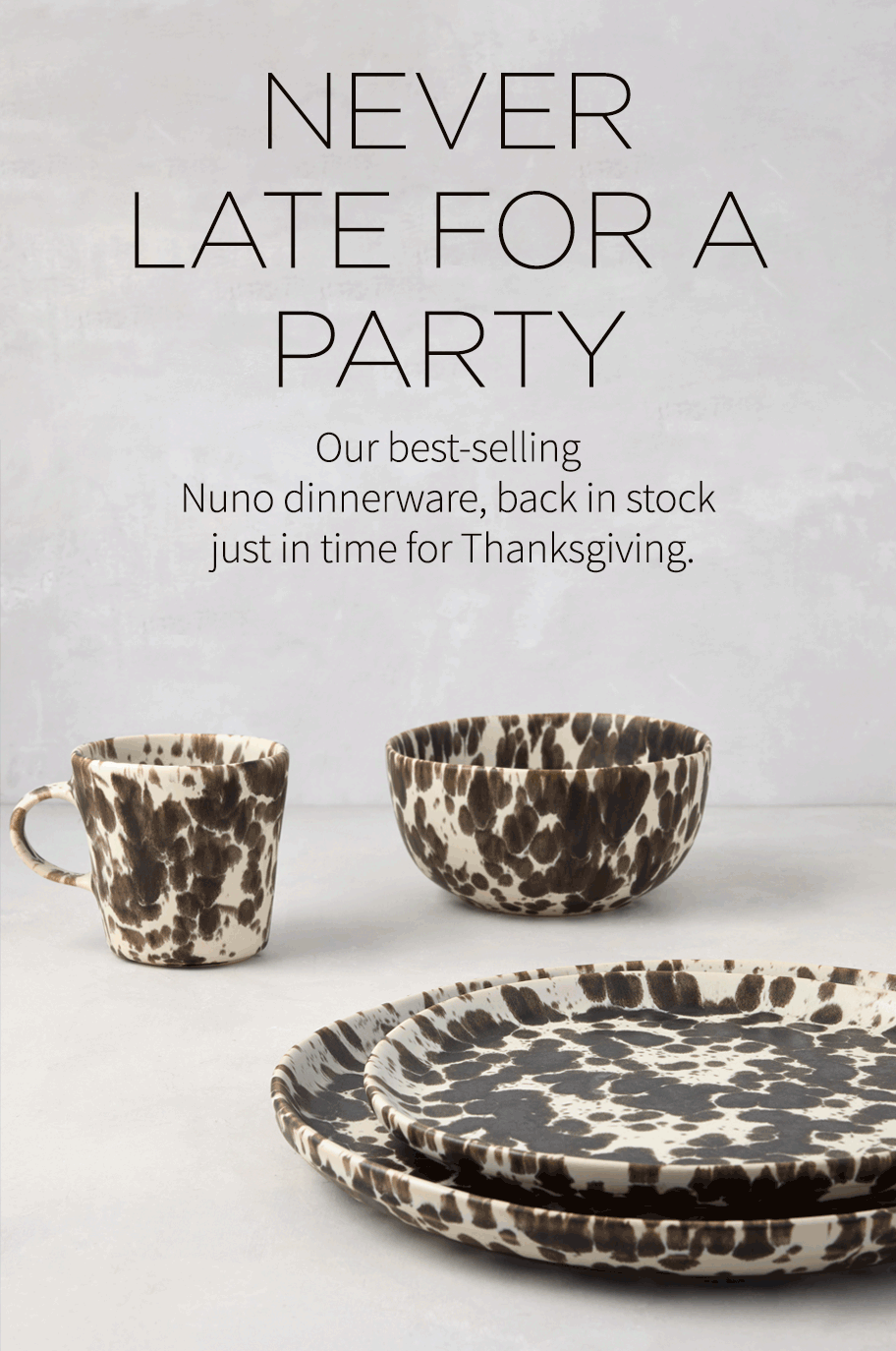 NUNO DINNERWARE