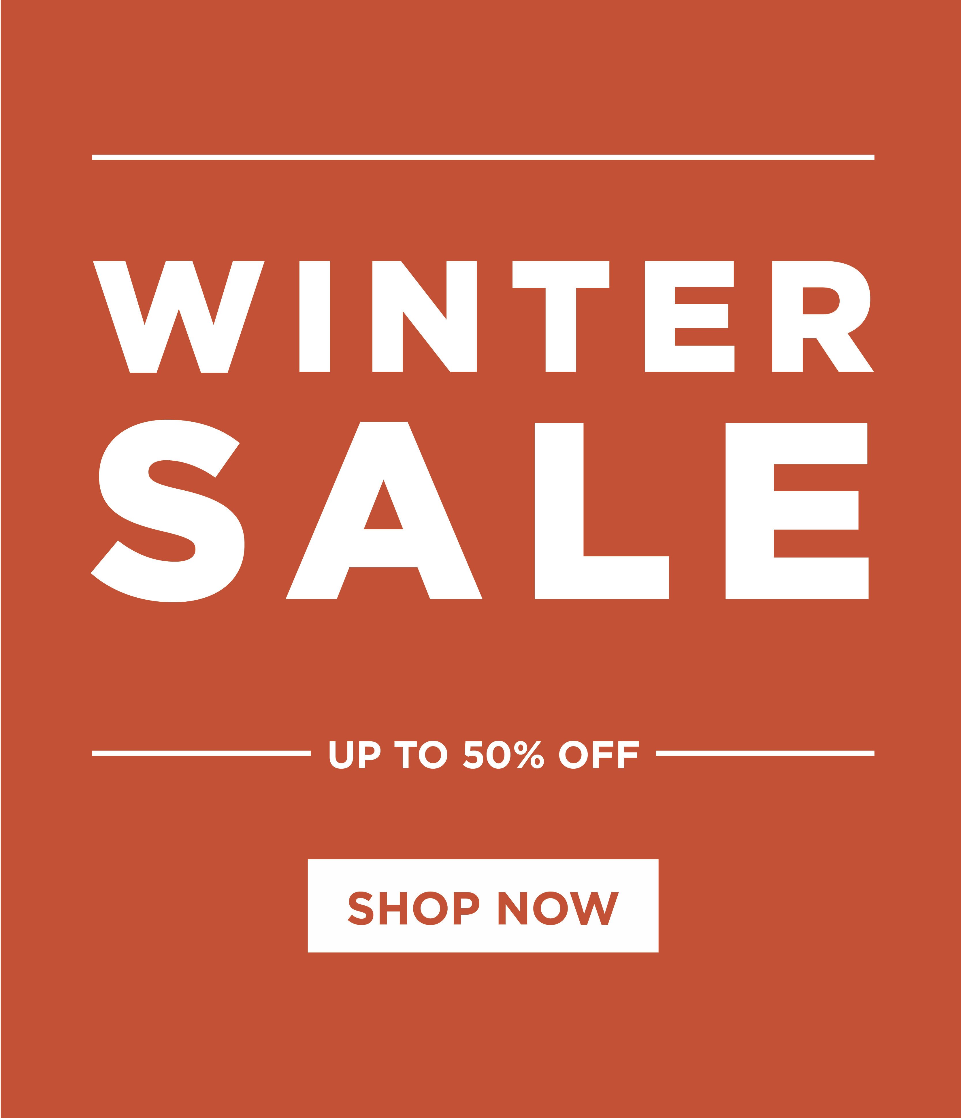 WINTER SALE
