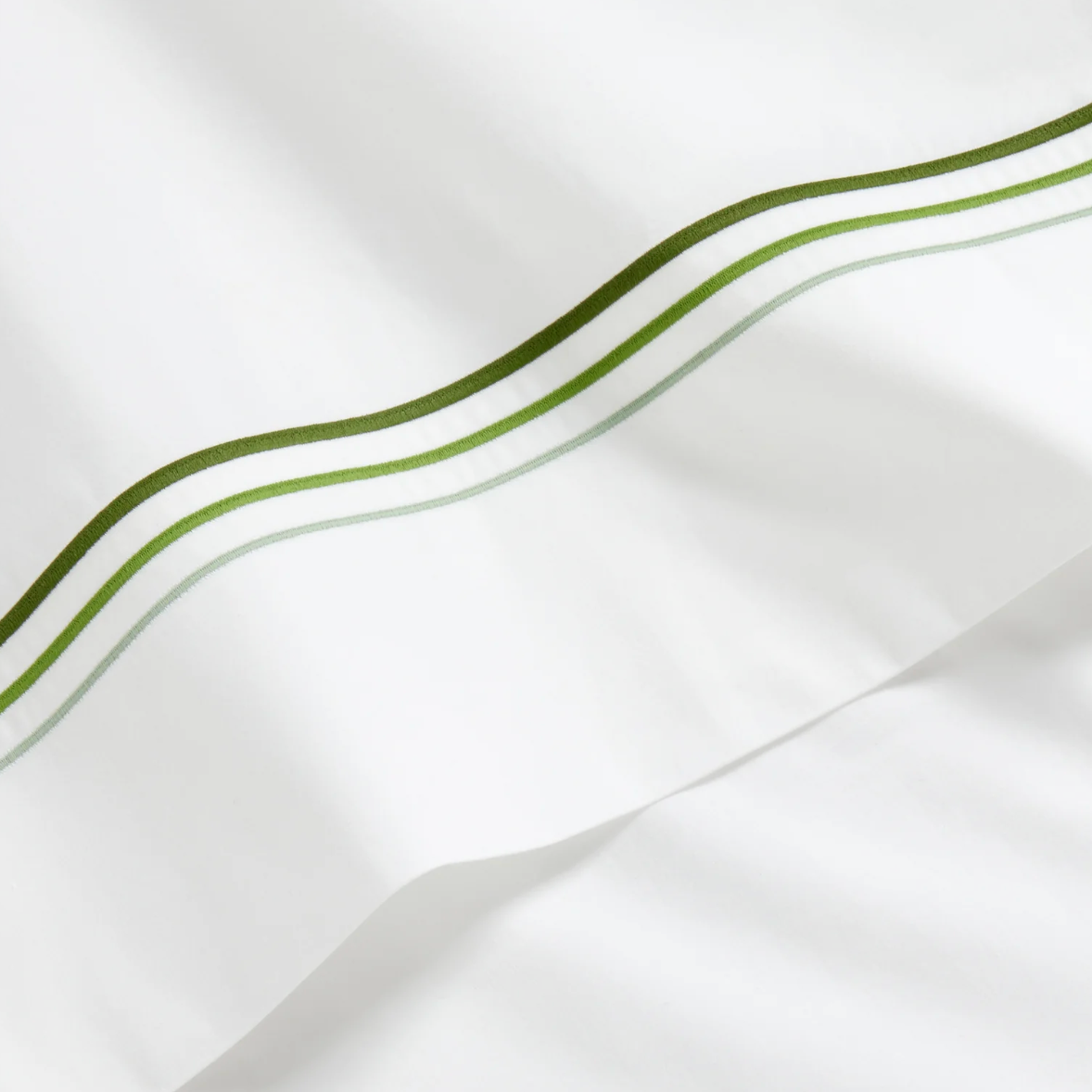 Embroidered Percale Bedding