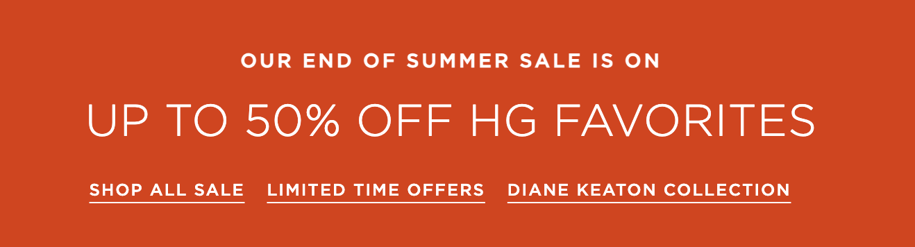 End of Summer Sale