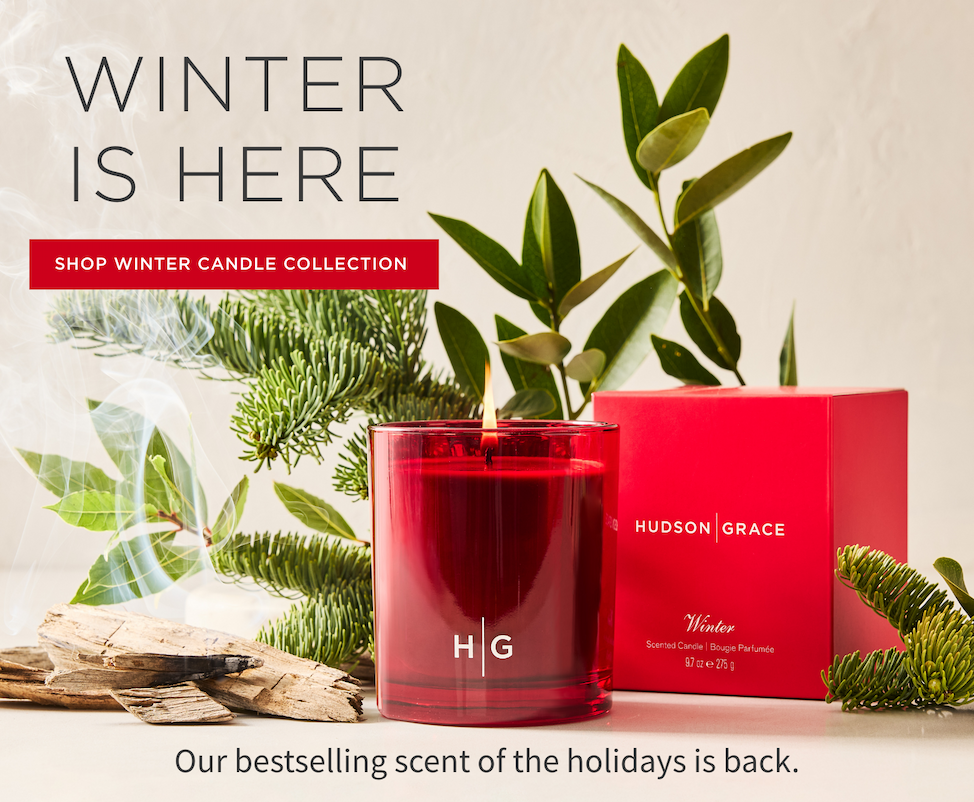 HG WINTER SCENTED CANDLE COLLECTION